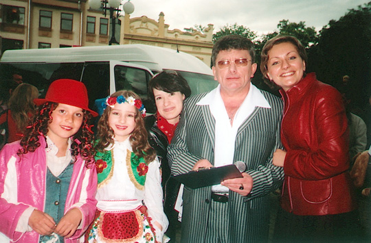 Богдан Сташків, Стася Май, я і Наталія Дяченко